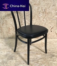 Vintage chair WIEN indoorleatherbeech base