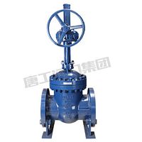 Gate valve with handwheelcast steelfor the chemical industry