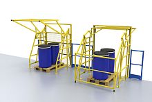 Security safety pivot gate Type Gmesh