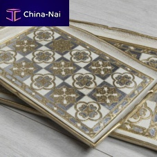 Wooden serving tray home
