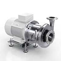 Pump for hygienic applications H1CP centrifugalfor food productswith electric motor