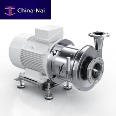 Pump for hygienic applications H1CP centrifugalfor food productswith electric motor