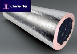 Thermal-acoustic insulation ECOTOUCH®fiberglassrollfor HVAC ducts