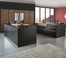 Contemporary kitchen BONDIlaminateislandwith handle