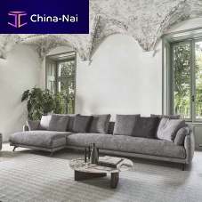 Modular sofa ETIENNEcontemporaryfabricleather