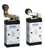 Pneumatically-operated valve M5 seriesfor air5/2-wayexhaust