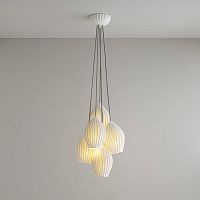 Pendant lamp FIN : FP550N/5metalporcelaincontemporary