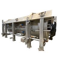 Steam industrial cooker continuousfor meatfor vegetables