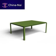 Contemporary coffee table Mercedes 120painted steelsteel baserectangular