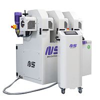 Round tube polishing machine ML100 Zfor metalsfinishingautomatic