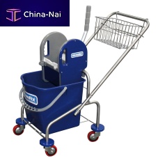 Cleaning trolley 801.400commercialstainless steel