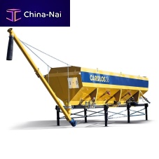 Horizontal silo Carsilos flexiblewith extractorweighing