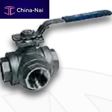 Ball valve 2041 seriesleverfor gasthreaded