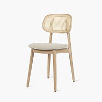 Contemporary dining chair TITUSindooroakwood veneer