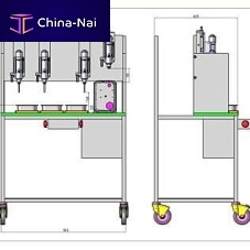 Capacitor discharge welding machine 4TMsemi-automatic