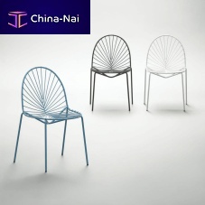 Contemporary chair SEN-SUmetalhomeblue