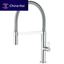 Countertop mixer tap NYchromed metalkitchen1-hole