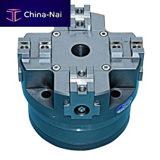 4-jaw turning chuck MPAF/4lathethrough-holepneumatic