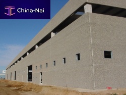 Panel curtain wall precast concrete