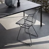 Contemporary chair FLOW FILOindooroutdoorleather