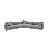 Modular sofa Elissacornercontemporaryfabric