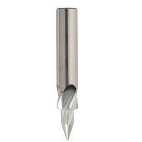 Solid drill bit ALUDRILL for aluminumflat