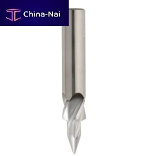 Solid drill bit ALUDRILL for aluminumflat