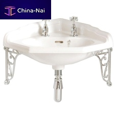 Wall-mounted washbasin PDW11/111ceramiccornerclassic
