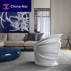 Contemporary chair MODESTY VEILEDindooroutdoorpolyethylene