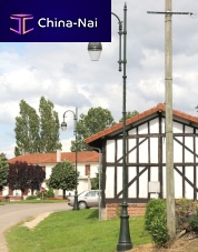 Cast iron street light bracket METROPOLEsteel