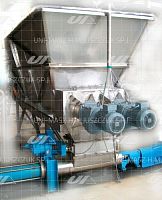 Conical screw mixer MARCbatchfor frozen products