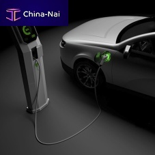 Electric vehicle charging post