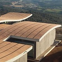 Ceramic roof system curvedinsulating panelcommercial