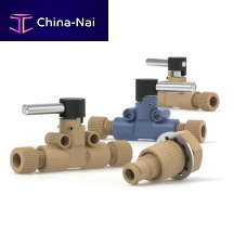 Ball valve electro-hydraulicflow controlfor chemical products
