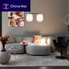 Pendant lamp Aryametalglasscontemporary