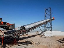 Belt conveyor BORtransportdischargefeeding