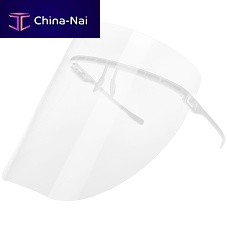 Full-face face-shield CLEARVIZOR©whitemedicalanti-fog coating