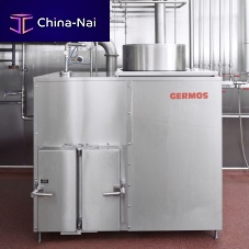 Steam smoke generator for the food industry