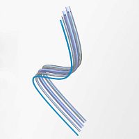 Angiography tubing PTFEstainless steelstraight