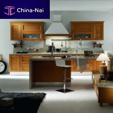 Traditional kitchen MODplywoodstoneU-shaped