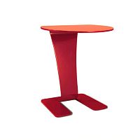 Contemporary side table COBRAaluminumaluminum basehome