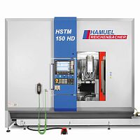 Turbine blade CNC machining center HSTM 150 HD5-axiswith swiveling spindlemilling