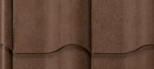 Interlocking roof tile BRICK BLENDmetalcoloredtraditional look