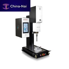 Ultrasonic welding machine OMEGA 4 XPLC-controlledbenchtopfor integration