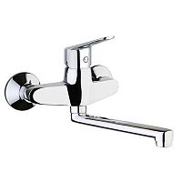 Wall-mounted mixer tap 86 CR 6550chromed metalkitchen2-hole