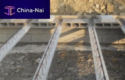 Structural floor with girder-slabs ETAI.VI.S.with patented support system