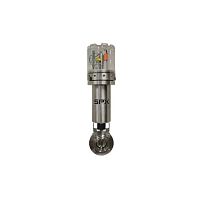 Butterfly valve 200 leverfor controlfor liquid food products and beverages