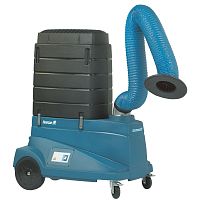 Mobile fume extractor FilterCartweldingactivated carbon filterwith extraction arm
