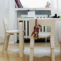 Contemporary chair N65indoorfabricleather