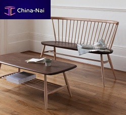 Traditional bench ORIGINALS : LOVE SEATwalnutbeechelm